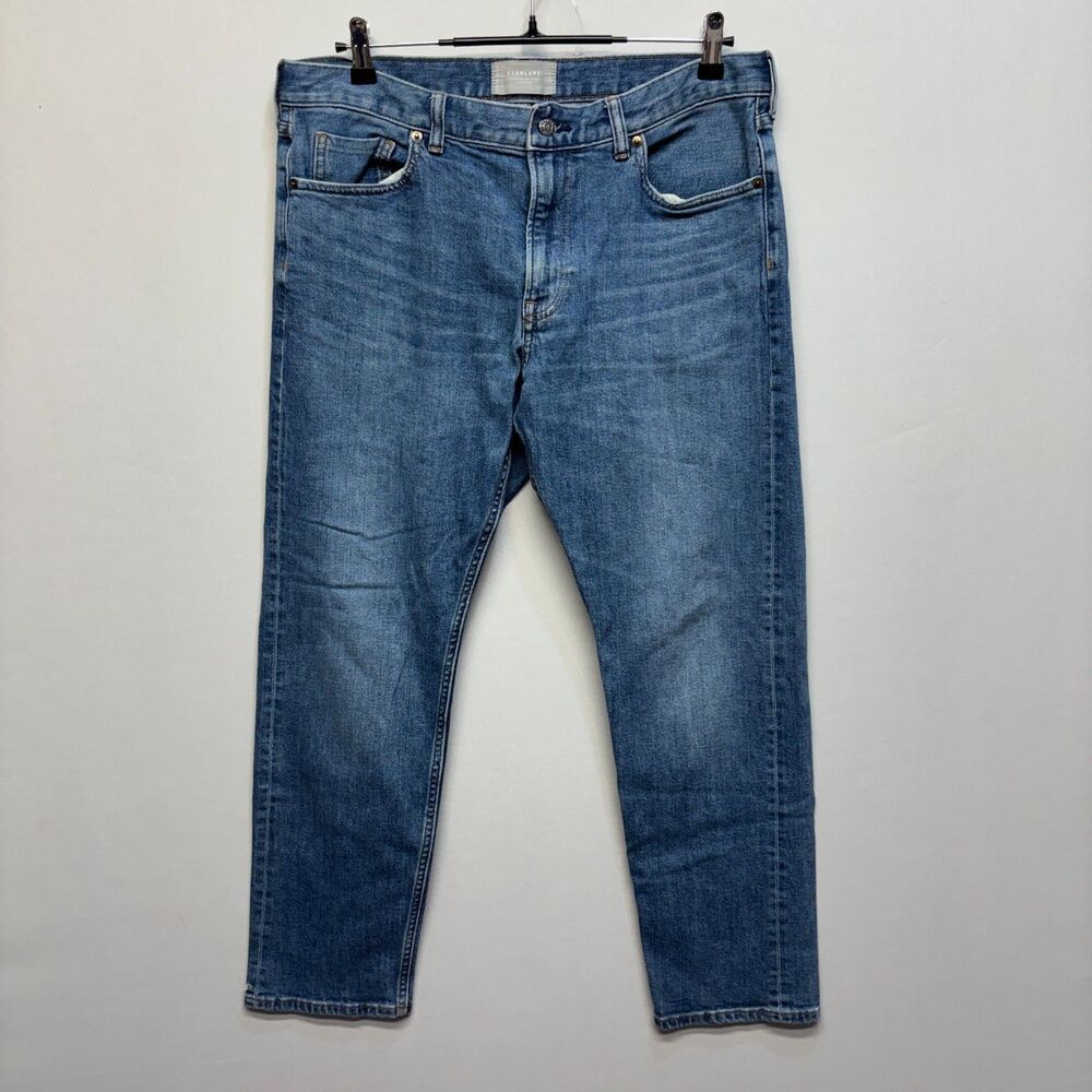 Everlane Men The Selvedge Slim Fit Jeans Size 36x30 Organic Cotton Denim C095 15